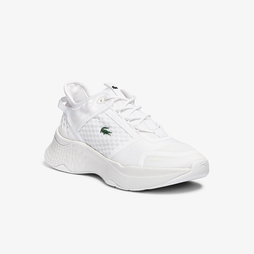 Tenis Lacoste Court-Drive Vantage Textile and TPU Mujer Blancos | UH5-65016A8
