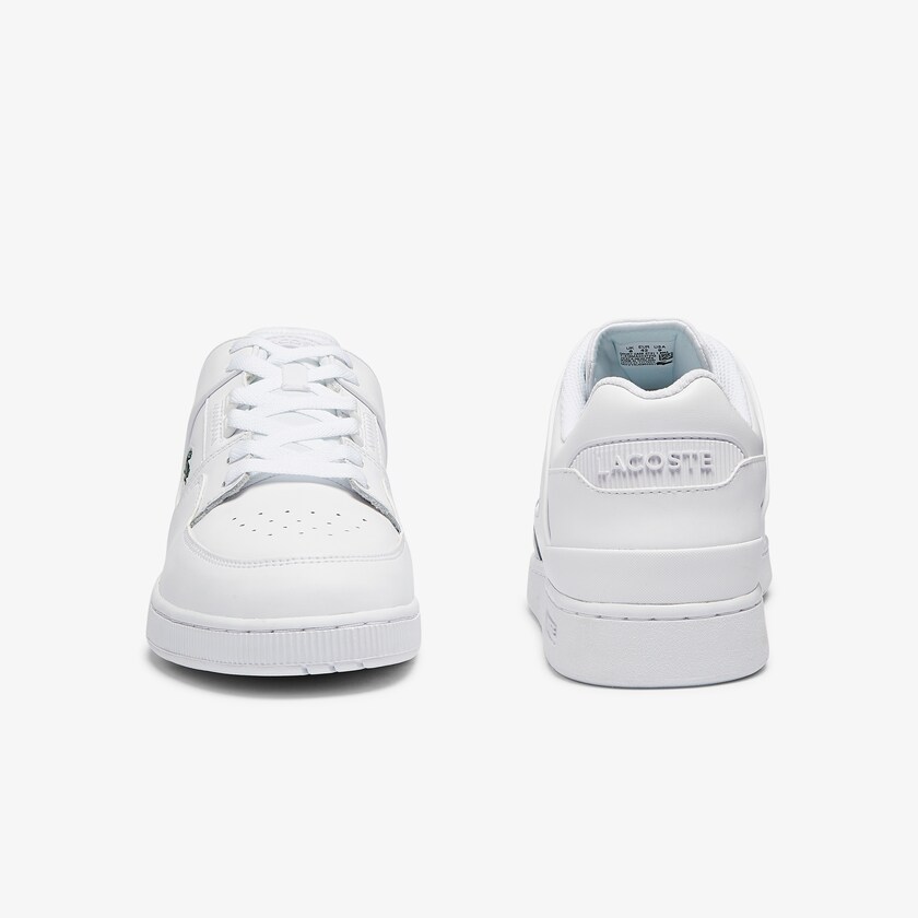 Tenis Lacoste Court Cage Leather Hombre Blancos | ZG1-20132W4