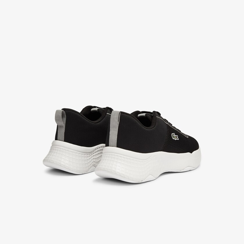 Tenis Lacoste Niños Negros Grises Court Drive Sneaker XT8-57165Y5