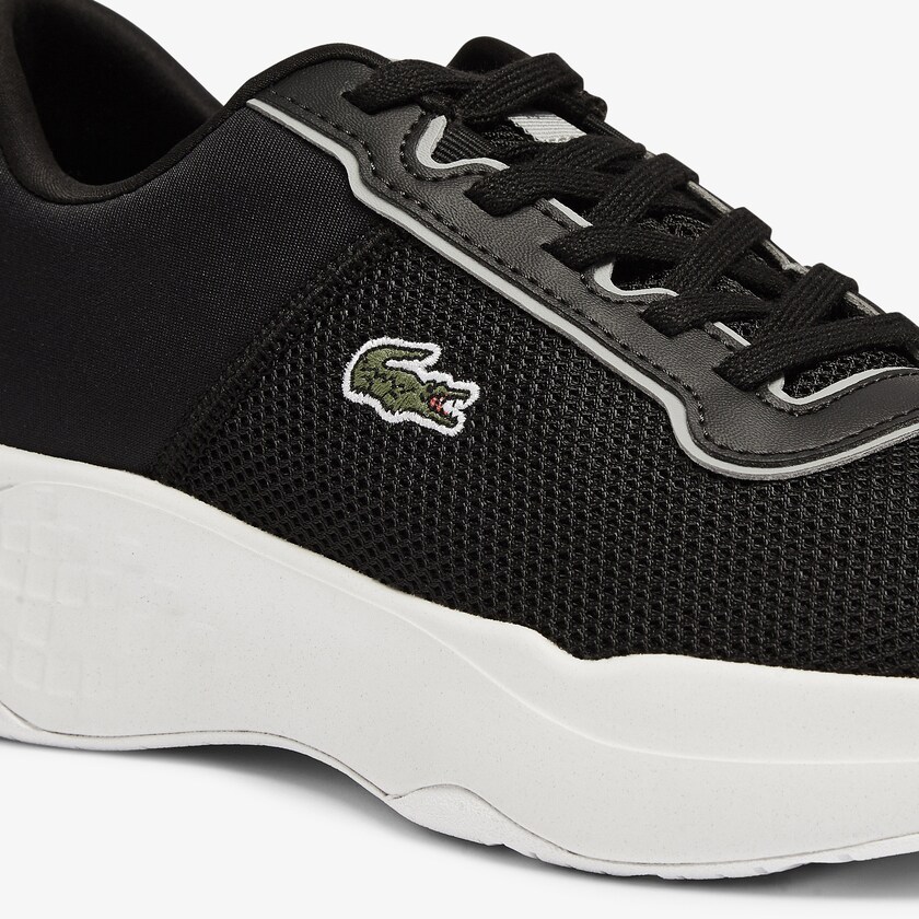 Tenis Lacoste Niños Negros Grises Court Drive Sneaker XT8-57165Y5