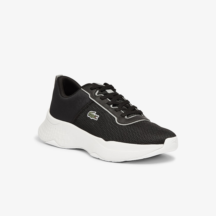 Tenis Lacoste Niños Negros Grises Court Drive Sneaker XT8-57165Y5