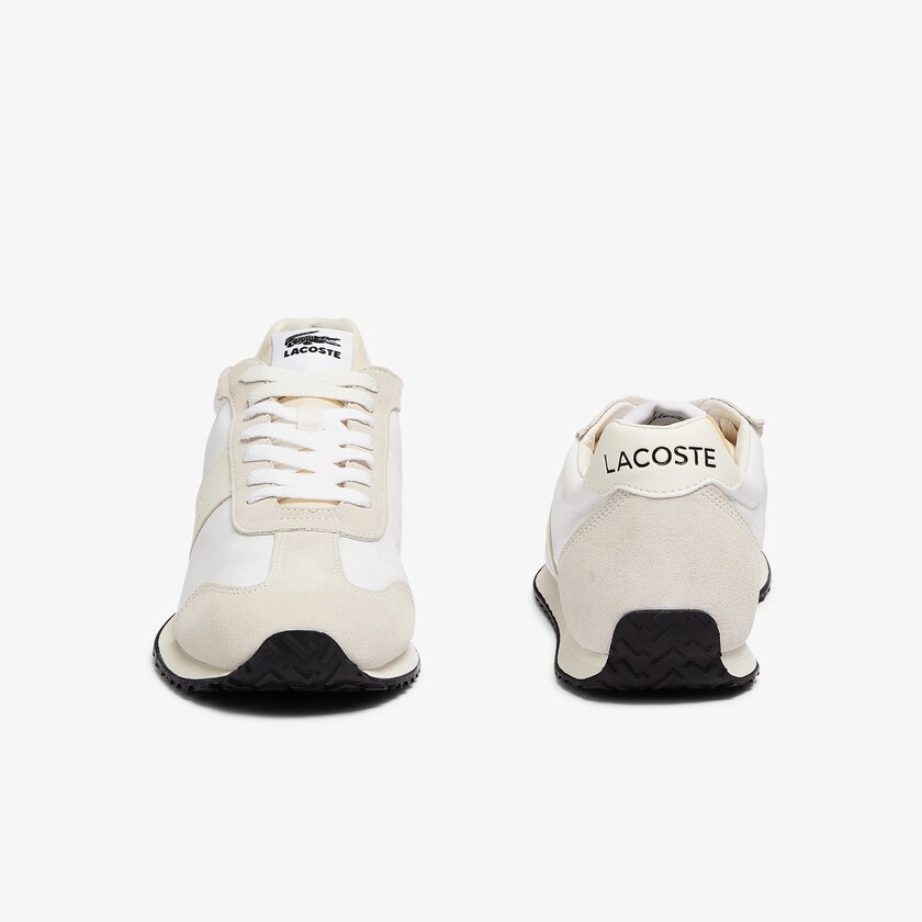 Tenis Lacoste Court Pace Textile Hombre Beige | DI1-63666B1