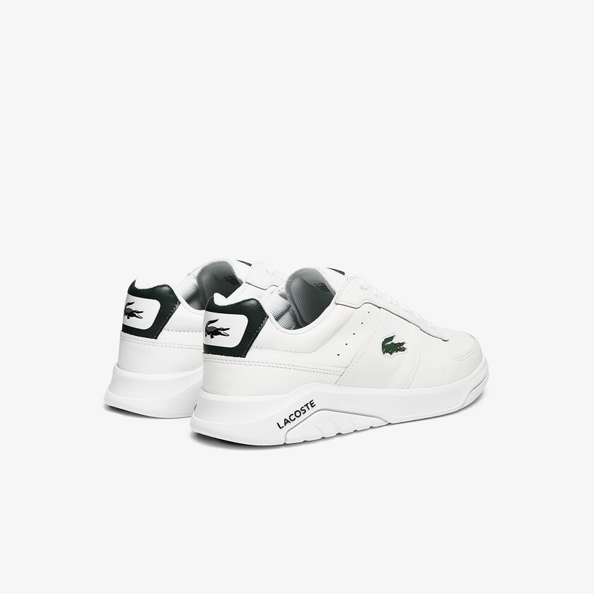 Tenis Lacoste Game Advance Leather Hombre Blancos | EX0-71897C1