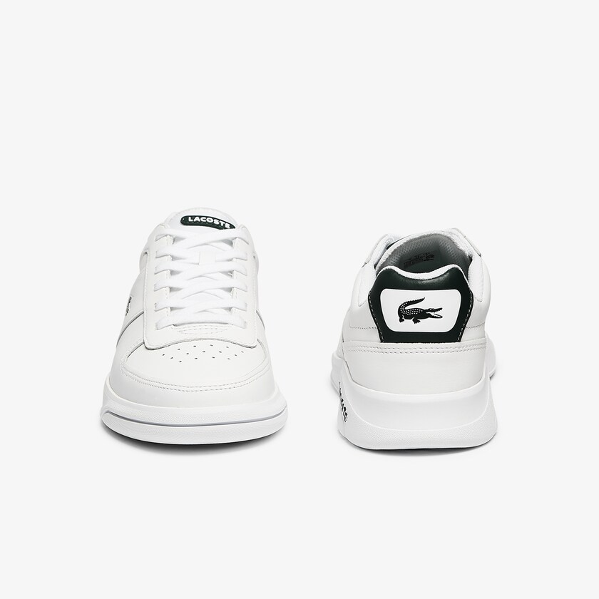 Tenis Lacoste Game Advance Leather Hombre Blancos | EX0-71897C1