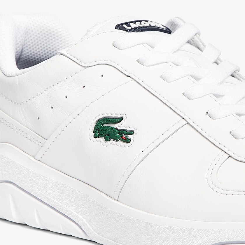 Tenis Lacoste Game Advance Leather Hombre Blancos Beige | KZ2-60496T0