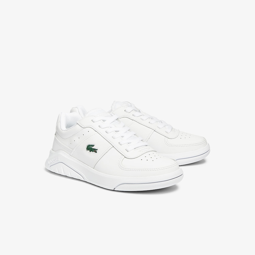 Tenis Lacoste Game Advance Leather and Synthetic Mujer Blancos | ZQ8-14361O8