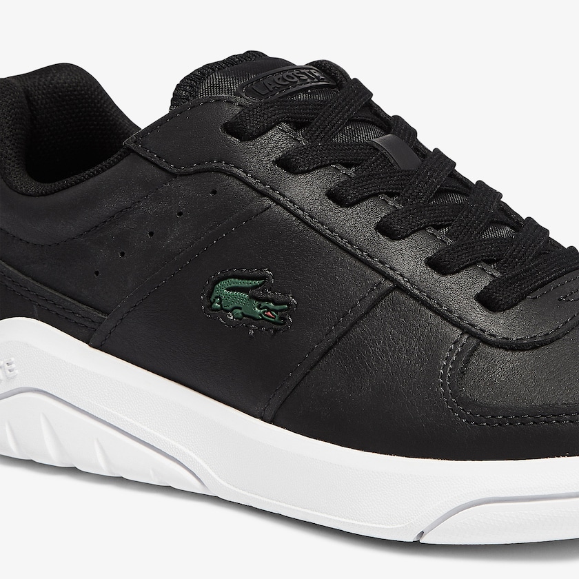 Tenis Lacoste Game Advance Leather and Synthetic Mujer Negros Blancos | YW4-74627O8
