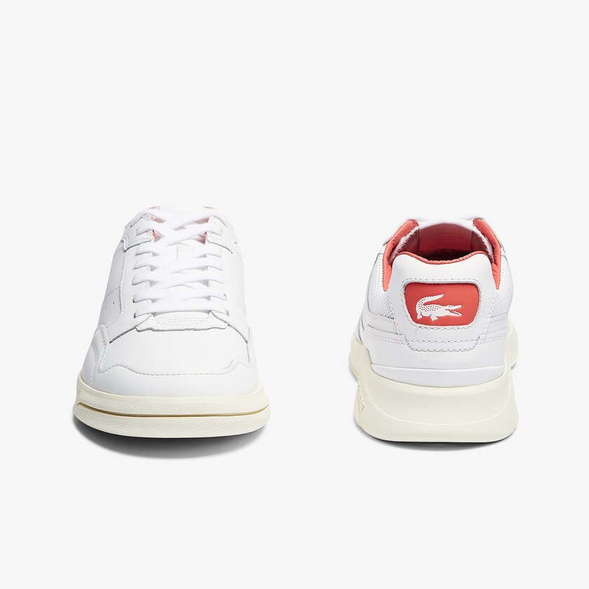 Tenis Lacoste Game Advance Luxe Leather and Suede Hombre Blancos Rosas | CH0-44744R2
