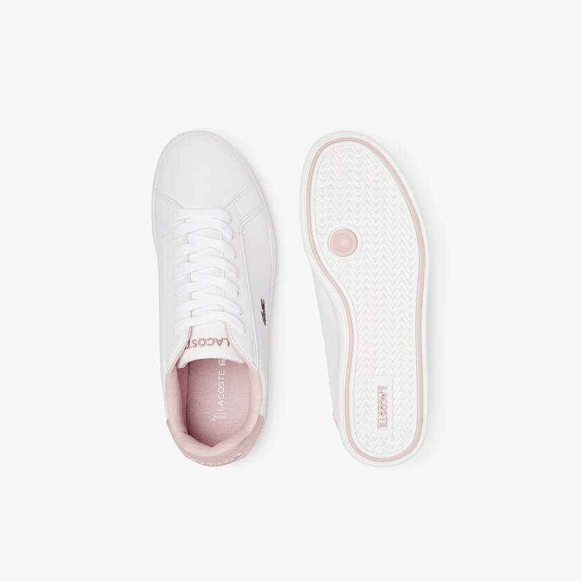 Tenis Lacoste Niños Blancos Rosas Graduate Synthetic CP1-06120D0