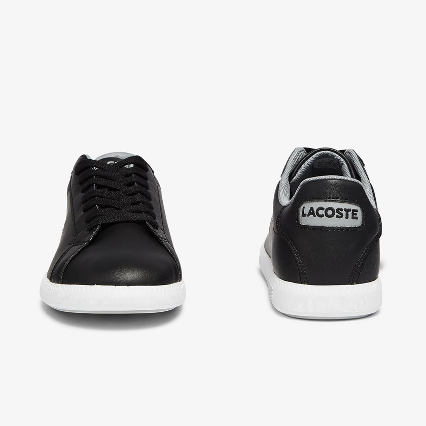 Tenis Lacoste Niños Negros Graduate Synthetic LS0-73677U3