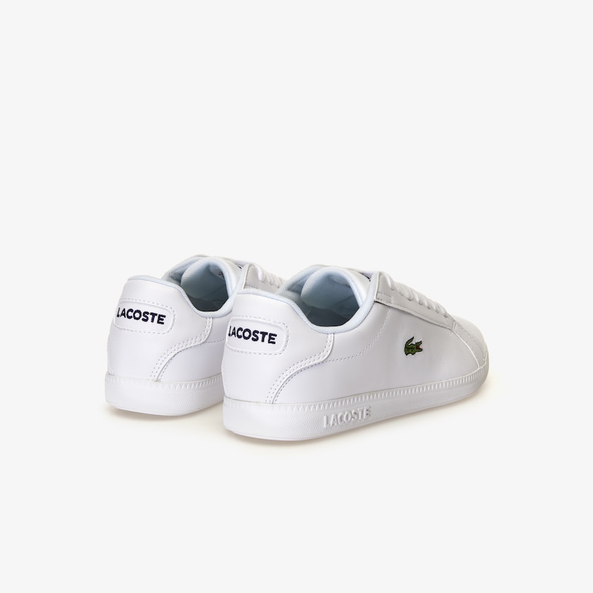 Tenis Lacoste Graduate Tonal Leather Mujer Blancos | IX1-81088N3