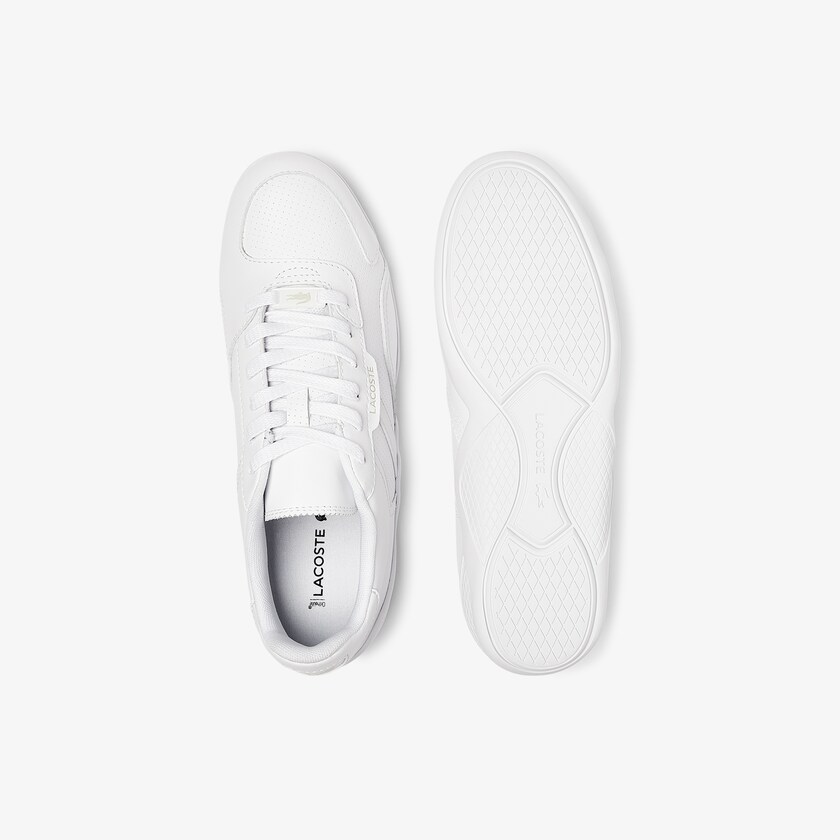 Tenis Lacoste Hapona Leather and Synthetic Mujer Blancos | IJ0-69366I9