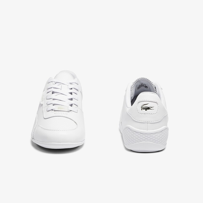 Tenis Lacoste Hapona Leather and Synthetic Mujer Blancos | IJ0-69366I9