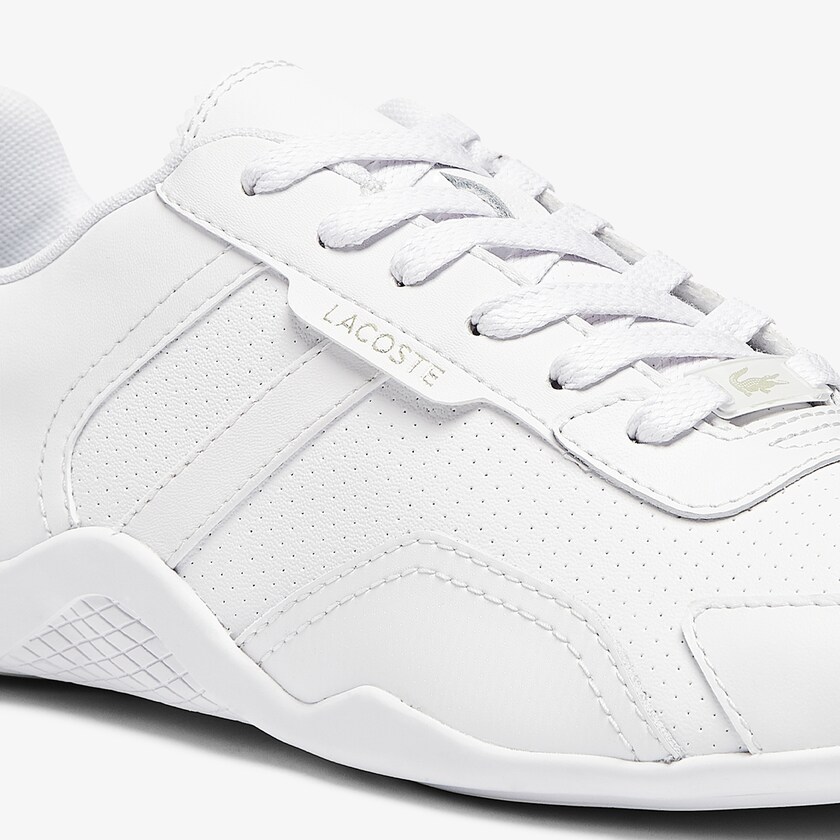 Tenis Lacoste Hapona Leather and Synthetic Mujer Blancos | IJ0-69366I9