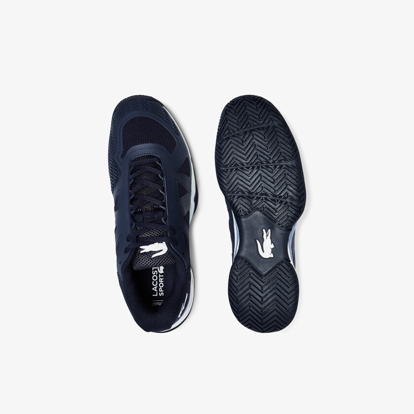 Tenis Lacoste LC Scale II Textile Hombre Azul Marino | BO8-60256N2