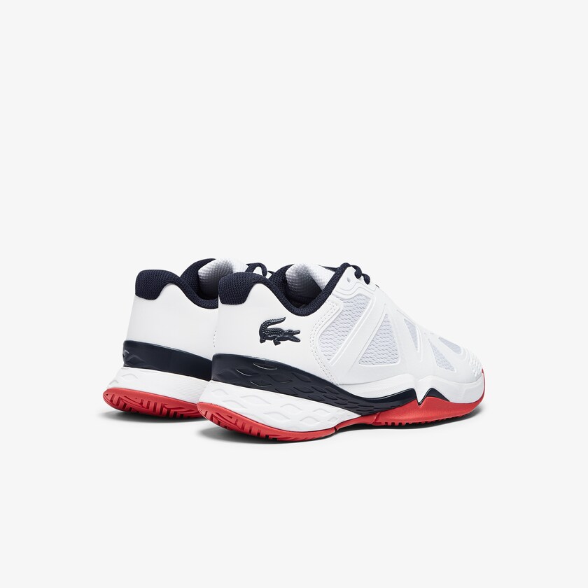Tenis Lacoste LC Scale II Textile Mujer Blancos Coral | AP7-52305Z7