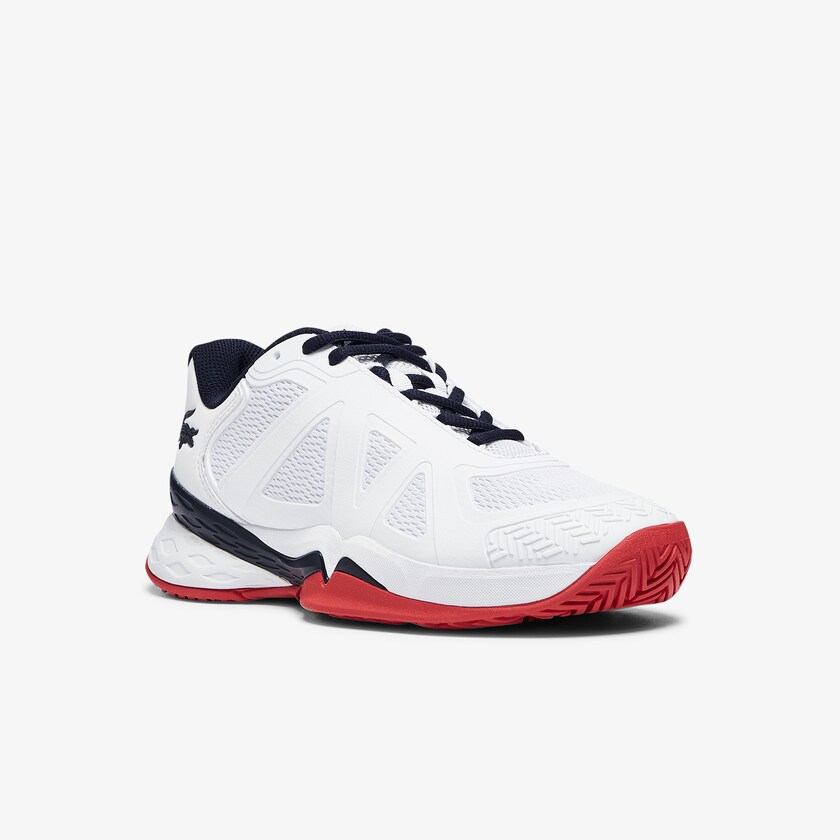 Tenis Lacoste LC Scale II Textile Mujer Blancos Coral | AP7-52305Z7