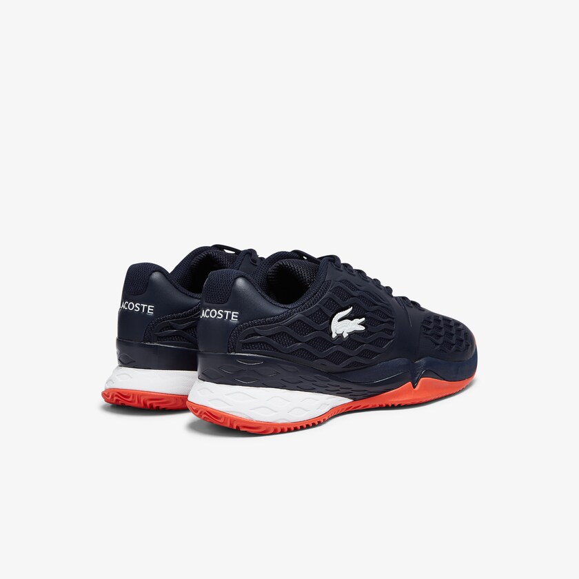 Tenis Lacoste LC Scale Roland Garros Textile Hombre Azul Marino Rojos | OJ4-10351O3