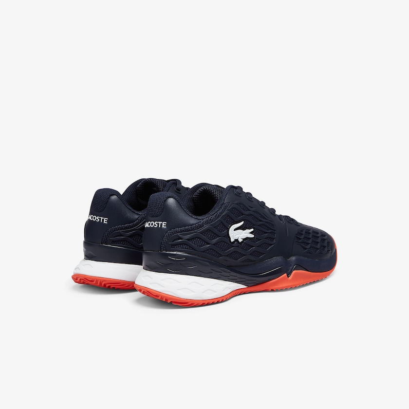 Tenis Lacoste LC Scale Roland Garros Textile Mujer Azul Marino Rojos | UP4-11731O0