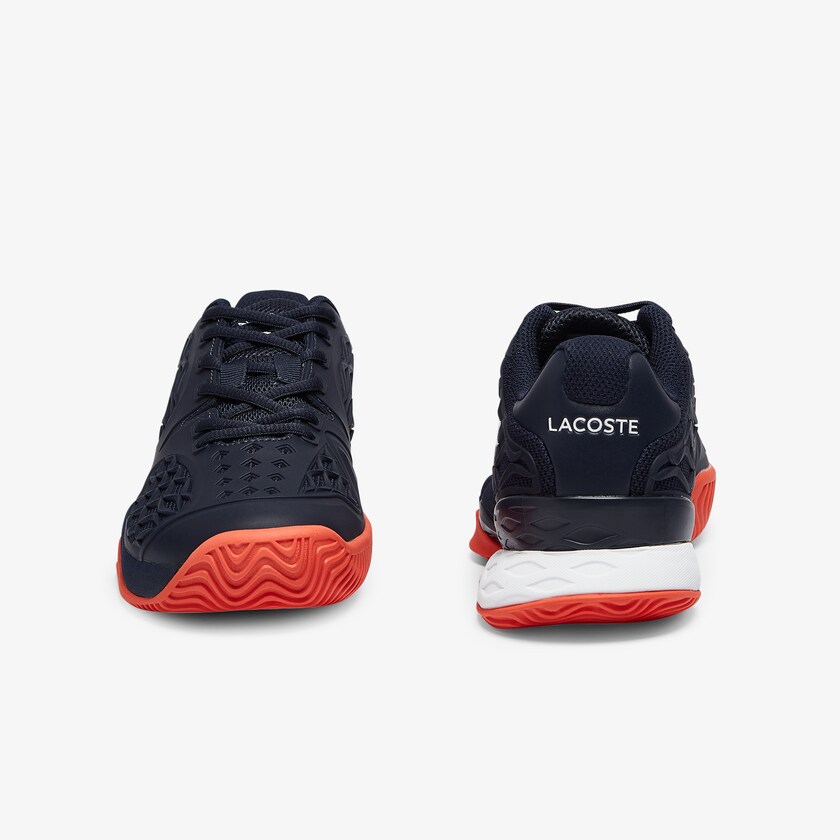 Tenis Lacoste LC Scale Roland Garros Textile Mujer Azul Marino Rojos | UP4-11731O0