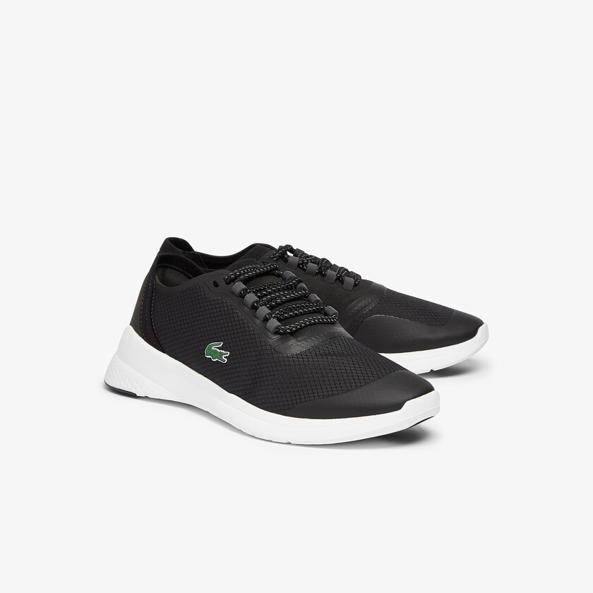 Tenis Lacoste LT Fit Synthetic and Textile Mujer Negros Blancos | IU8-67566O0