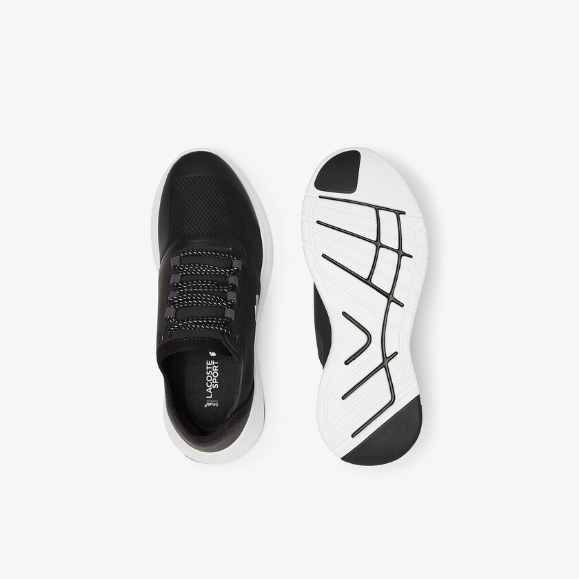 Tenis Lacoste LT Fit Synthetic and Textile Mujer Negros Blancos | IU8-67566O0