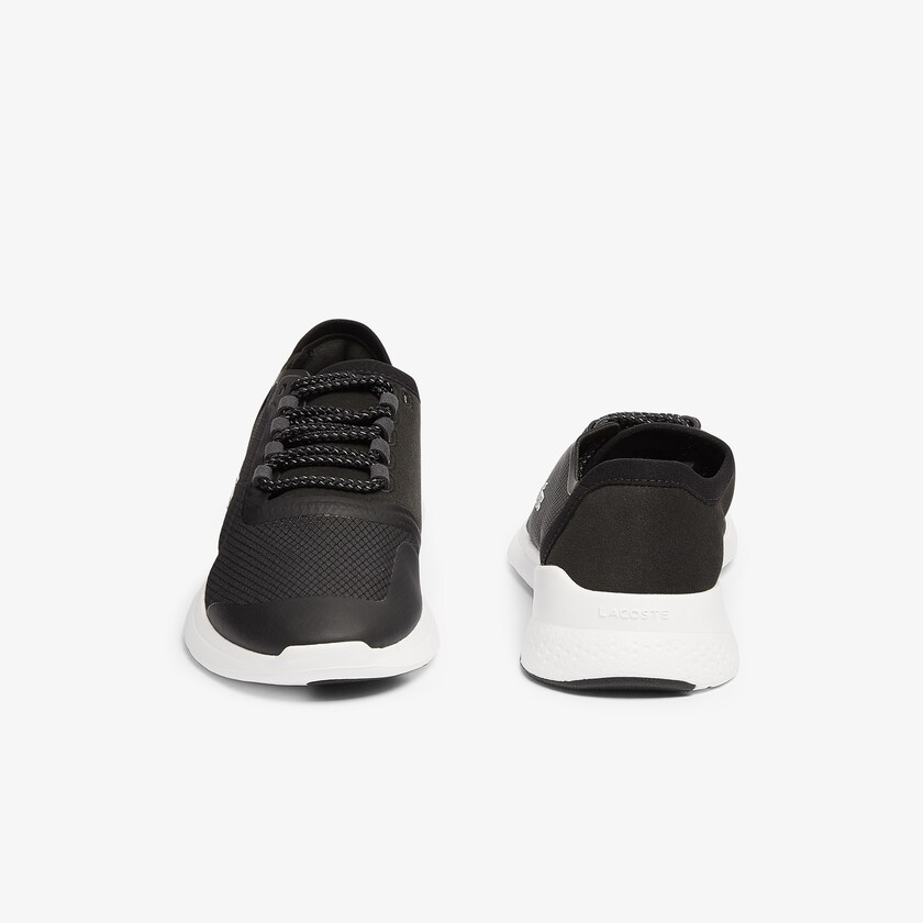 Tenis Lacoste LT Fit Synthetic and Textile Mujer Negros Blancos | IU8-67566O0