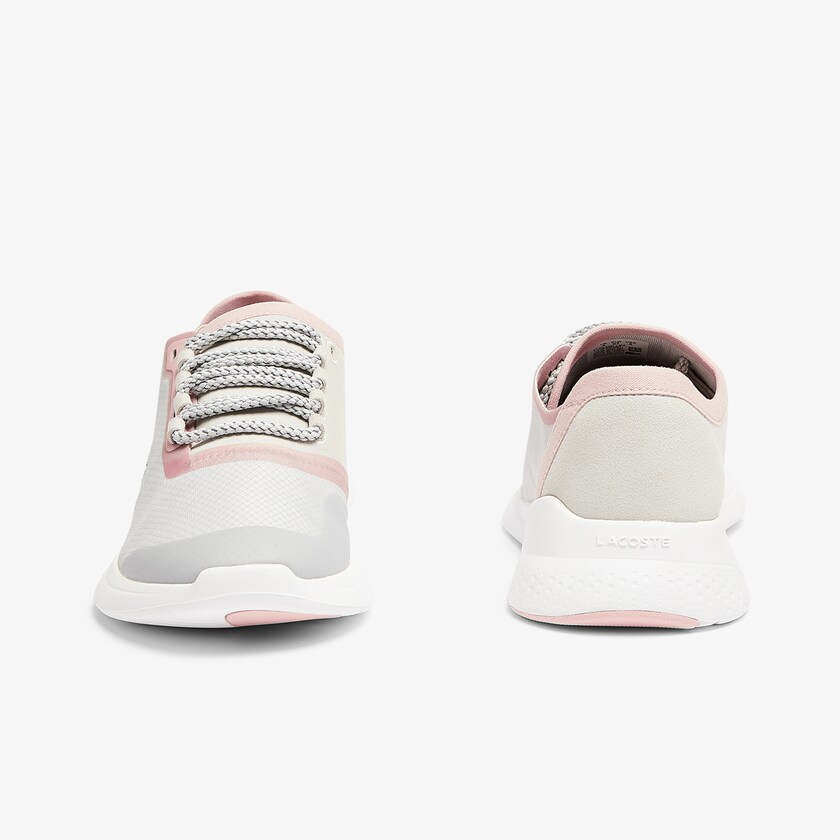 Tenis Lacoste LT Fit Synthetic and Textile Mujer Grises Claro Rosas Claro | AE8-36643O7