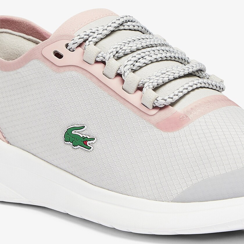 Tenis Lacoste LT Fit Synthetic and Textile Mujer Grises Claro Rosas Claro | AE8-36643O7