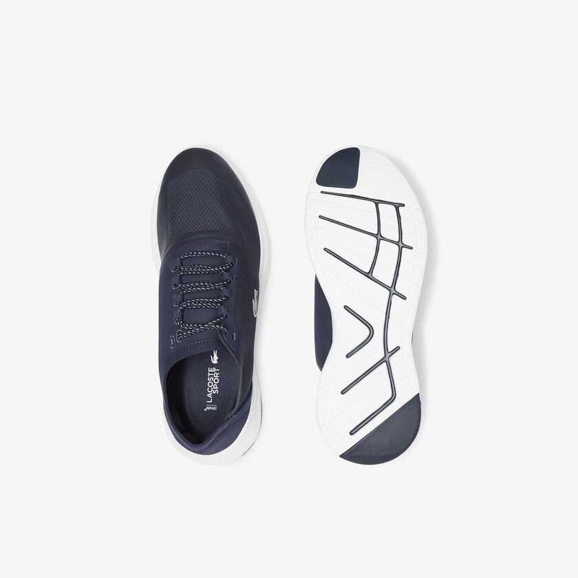 Tenis Lacoste LT Fit Textile Hombre Azul Marino Blancos | HH0-05670O9