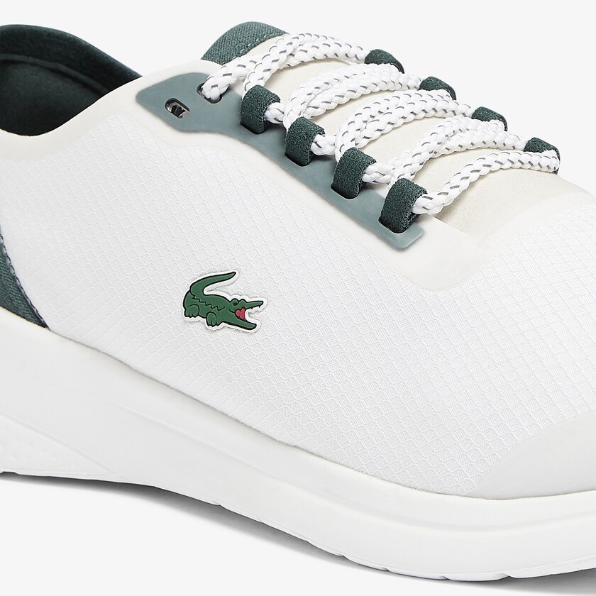 Tenis Lacoste LT Fit Textile Hombre Blancos | SO4-55435A3