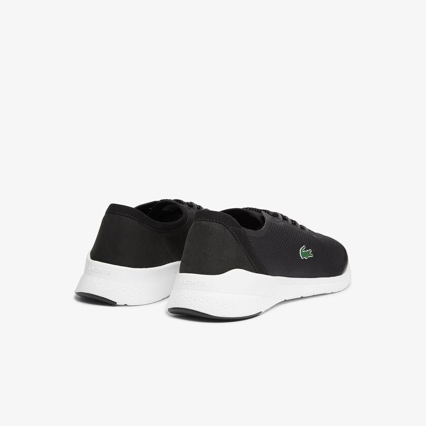 Tenis Lacoste LT Fit Textile Hombre Negros Blancos | AK6-23752L0