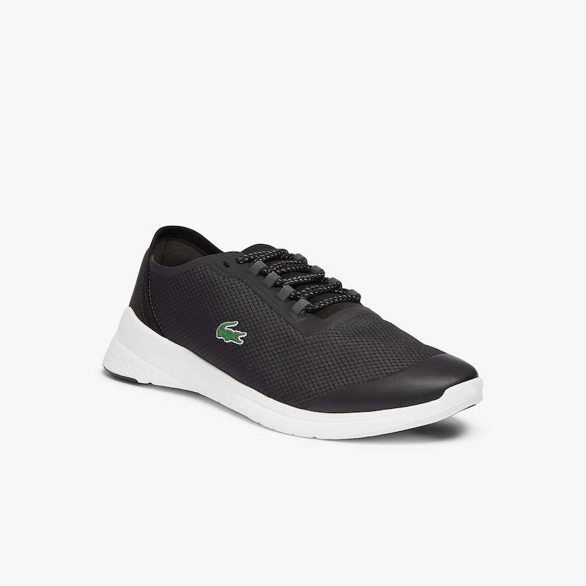 Tenis Lacoste LT Fit Textile Hombre Negros Blancos | AK6-23752L0
