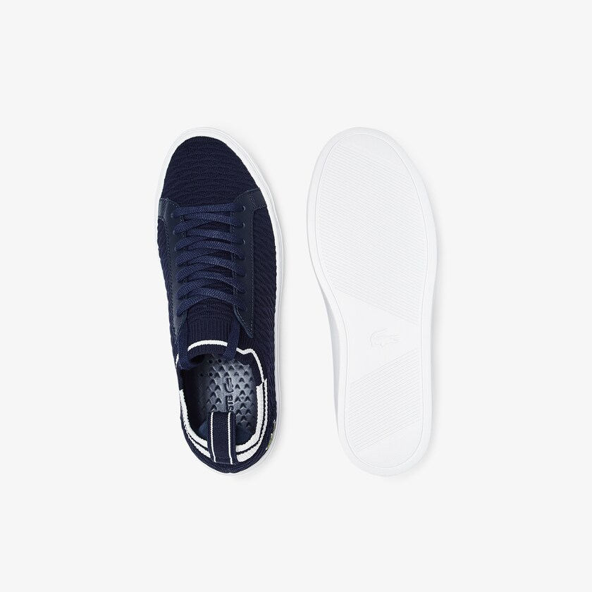 Tenis Lacoste La Piquée Textile Hombre Azul Marino Blancos | FK5-81308Y5