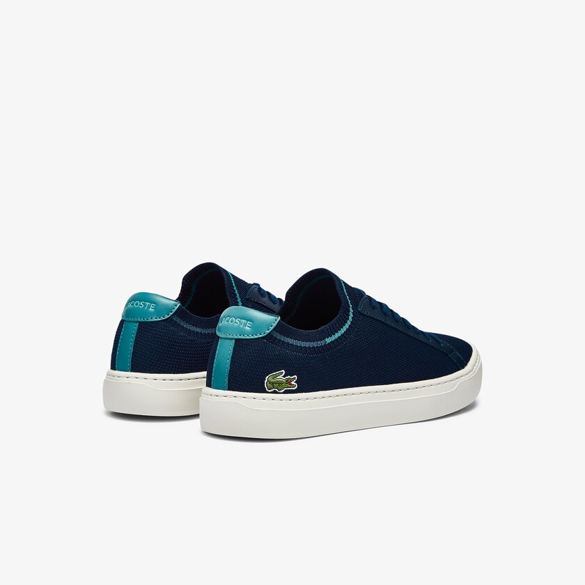 Tenis Lacoste La Piquée Textile Knit Hombre Azul Marino | XP4-49394R0