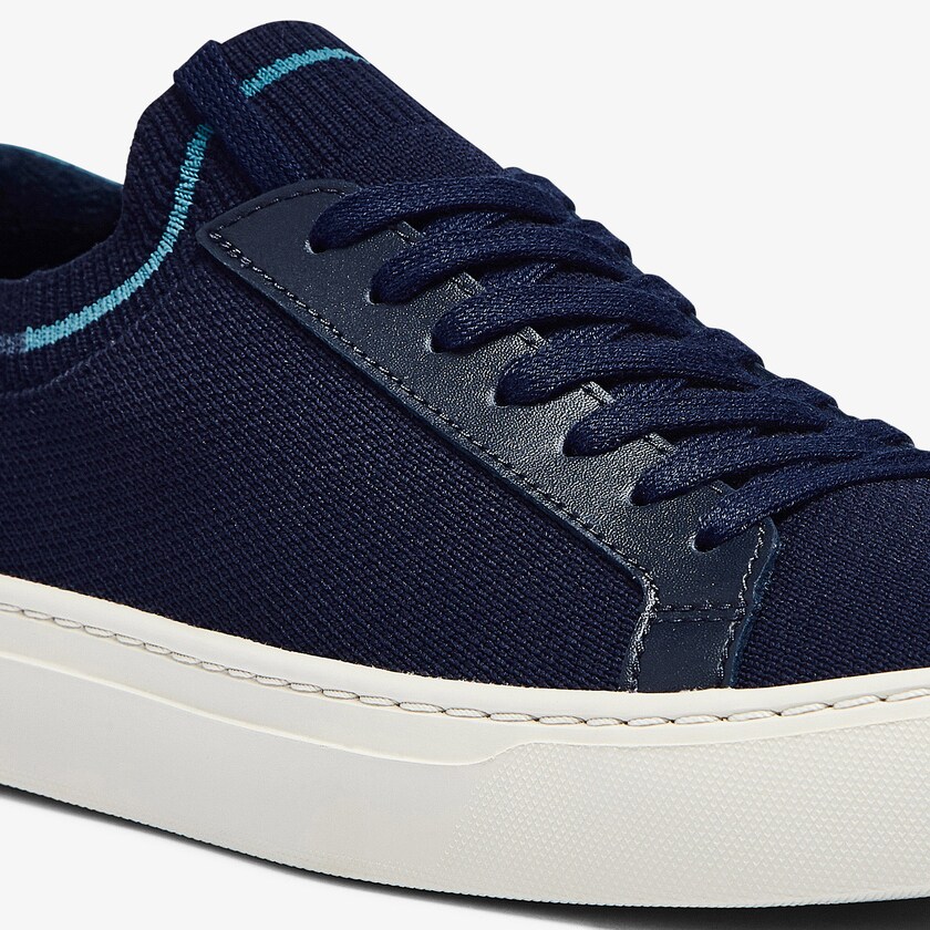 Tenis Lacoste La Piquée Textile Knit Hombre Azul Marino | XP4-49394R0