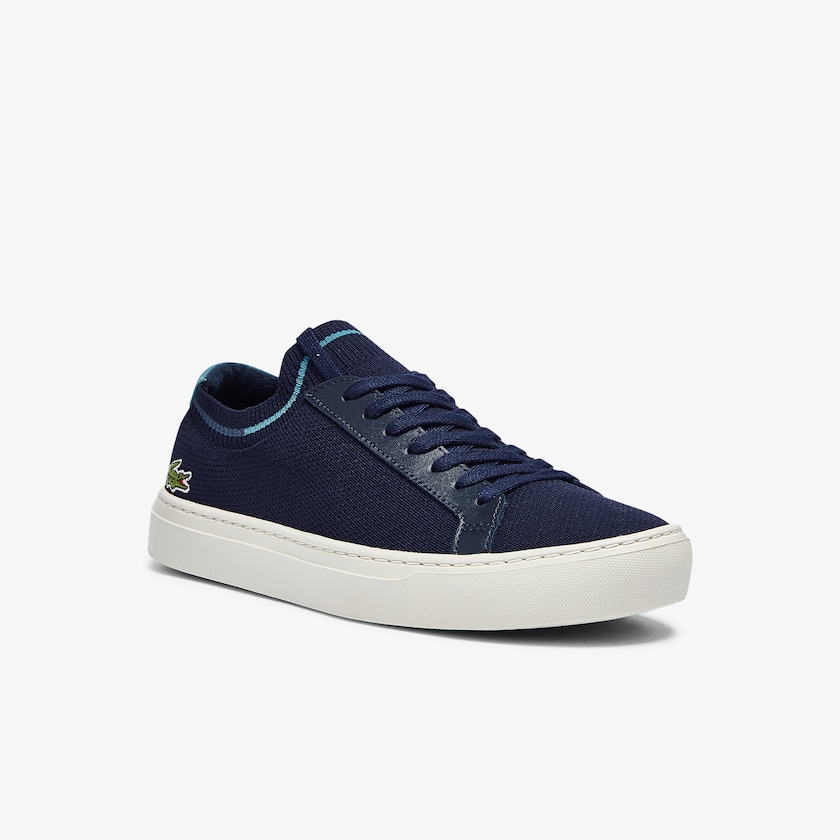 Tenis Lacoste La Piquée Textile Knit Hombre Azul Marino | XP4-49394R0