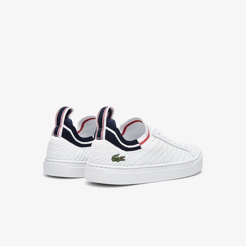 Tenis Lacoste La Piquée Textile Mujer Blancos Beige | BR4-26092J4
