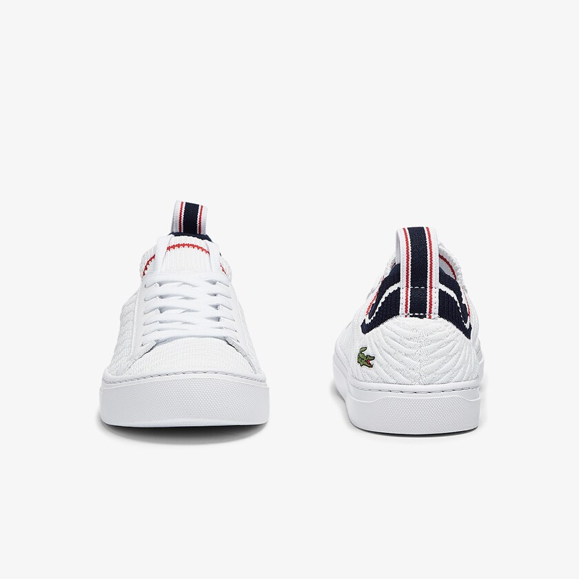 Tenis Lacoste La Piquée Textile Mujer Blancos Beige | BR4-26092J4