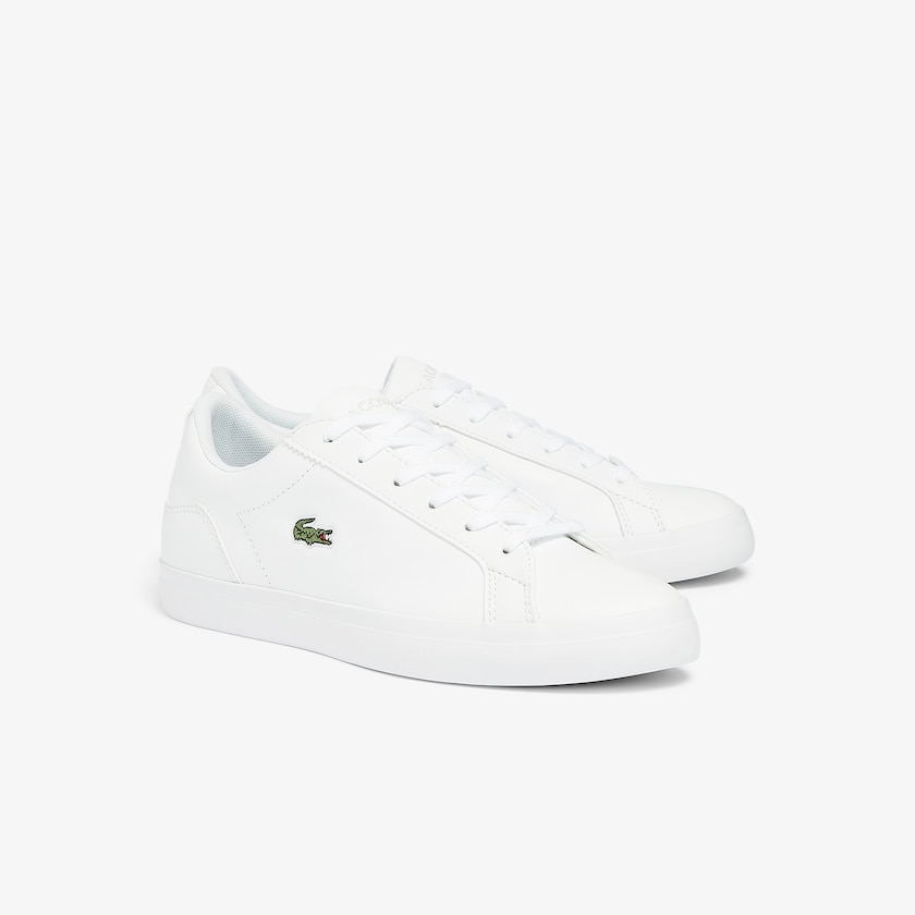 Tenis Lacoste Lerond BL Leather and Synthetic Mujer Blancos | HQ7-43604O7