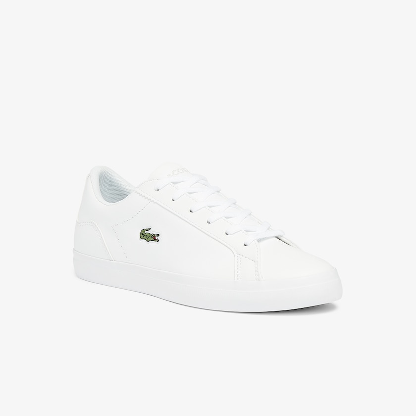 Tenis Lacoste Lerond BL Leather and Synthetic Mujer Blancos | HQ7-43604O7
