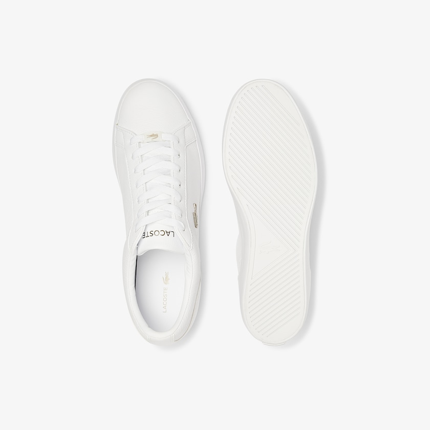 Tenis Lacoste Lerond Leather and Synthetic Hombre Blancos | MX9-59195D8