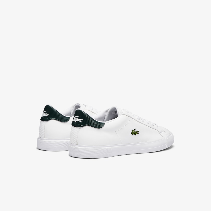 Tenis Lacoste Lerond Plus Leather Hombre Blancos | IF7-34963N1