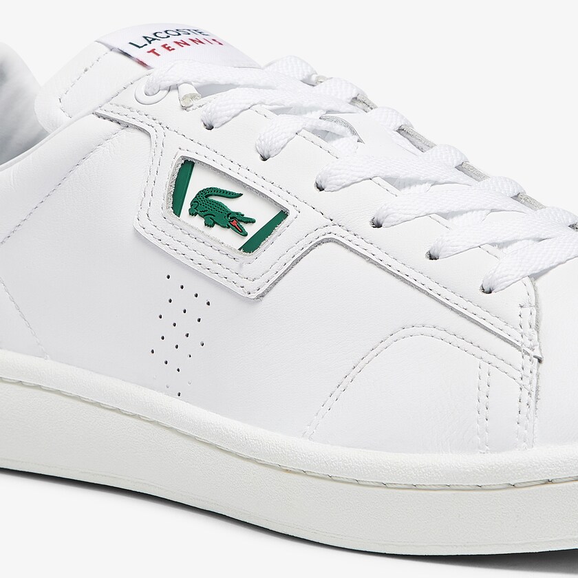 Tenis Lacoste Masters Classic Leather Hombre Blancos Verdes Oscuro | DT4-21972K8