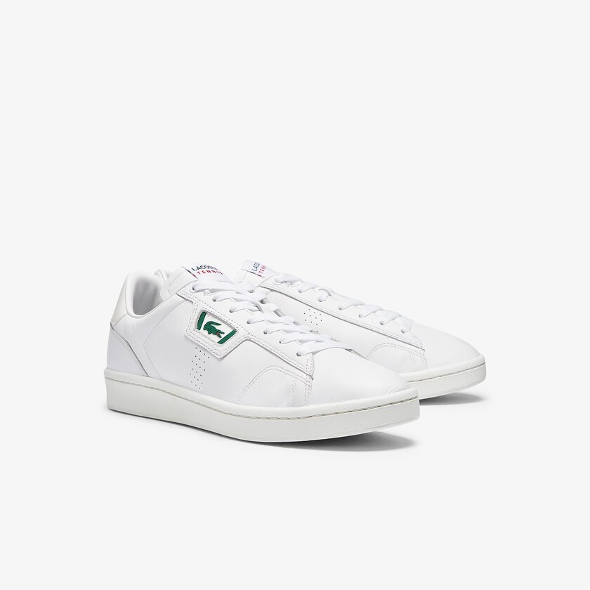 Tenis Lacoste Masters Classic Leather Hombre Blancos Blancos | PH6-16261F9