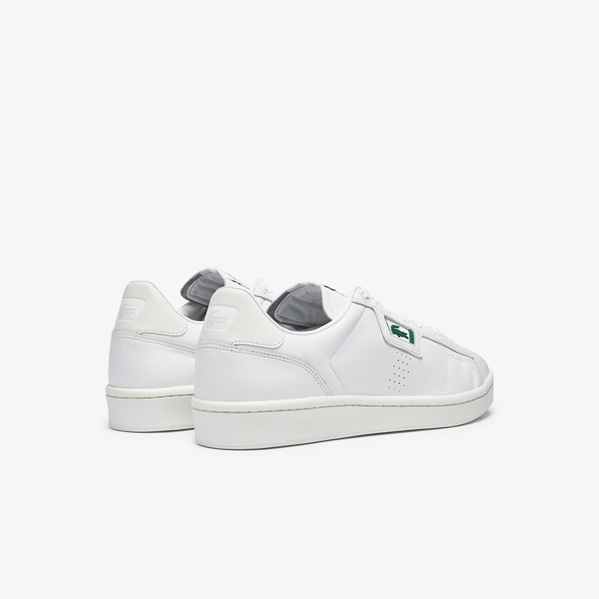 Tenis Lacoste Masters Classic Leather Hombre Blancos Blancos | PH6-16261F9