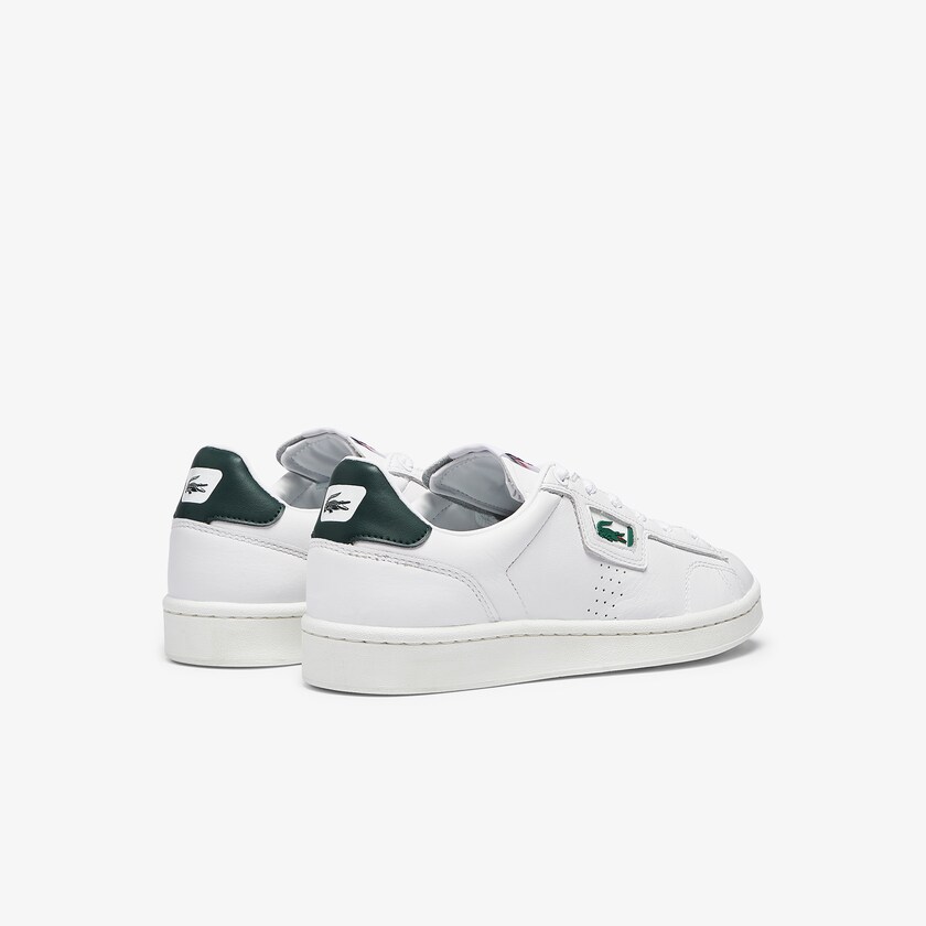 Tenis Lacoste Masters Classic Leather Mujer Blancos Verdes Oscuro | DB4-93859D8