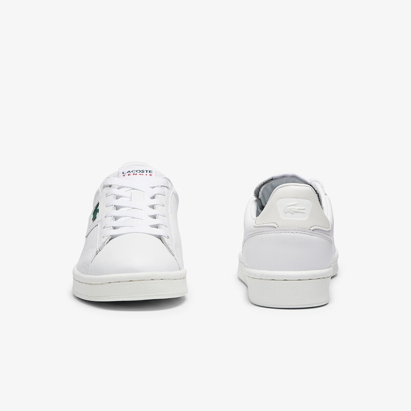 Tenis Lacoste Masters Classic Leather Mujer Blancos Grises | SB1-90379O5