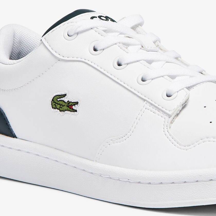 Tenis Lacoste Niños Blancos Masters Cup Cuero and Synthetic DF8-03260R9