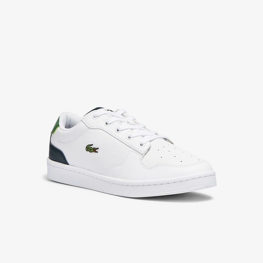 Tenis Lacoste Niños Blancos Masters Cup Cuero and Synthetic DF8-03260R9